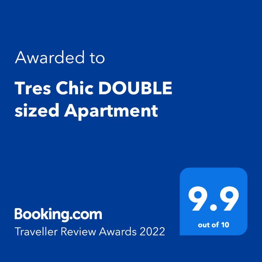 Tres Chic Double Sized Apartment Букурещ Екстериор снимка